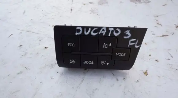Fiat Ducato Panel lighting control switch 07356345580