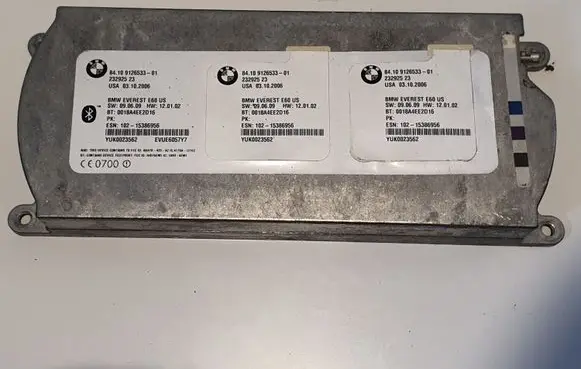 BMW X5 E70 Bluetooth control unit module 8410912653301 84109126533 9126533