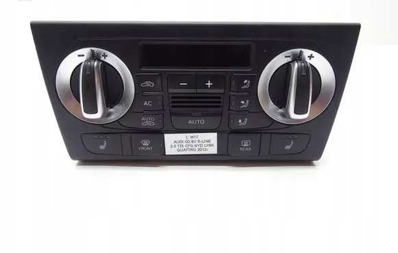 Audi Q3 8U Climate control unit 8U0820043C