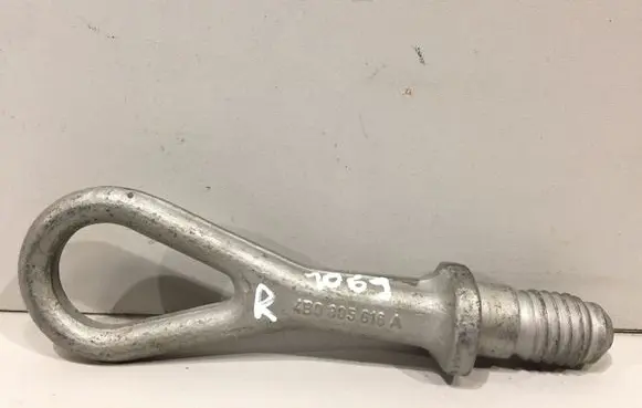 Towing hook eye