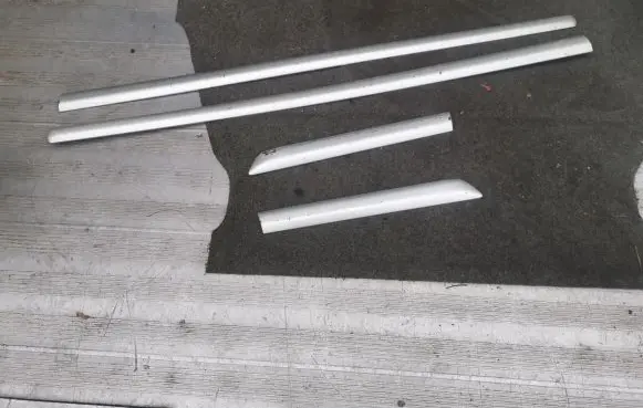 Toyota Corolla E120 E130 Front door trim (molding) 7565102040 7565202040 7573102170