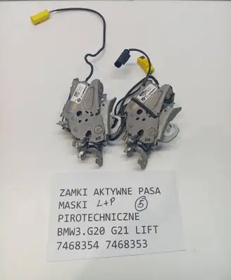 BMW 3 G20 G21 Bonnet Pedestrian Airbag Actuator 7468353 7468354