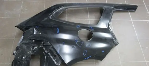 Peugeot 308 Rear quarter panel 1611503080