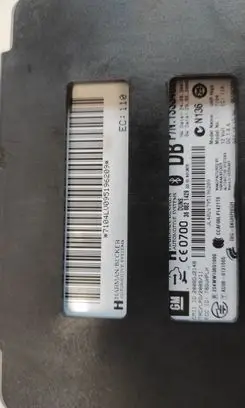 Opel Insignia A Bluetooth control unit module 13334026 12768522 329510614