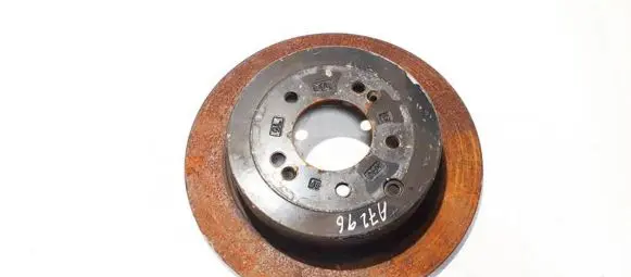 KIA Sportage Rear brake disc neventiliuojamas