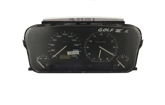 Volkswagen Golf III Speedometer (instrument cluster) 1H6919033B