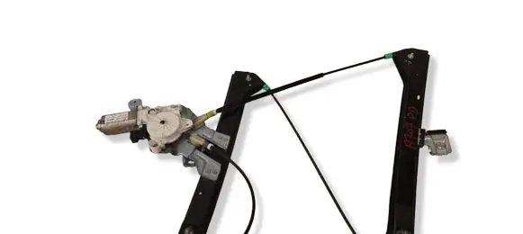 Cadillac BLS Front door window regulator with motor 12755682