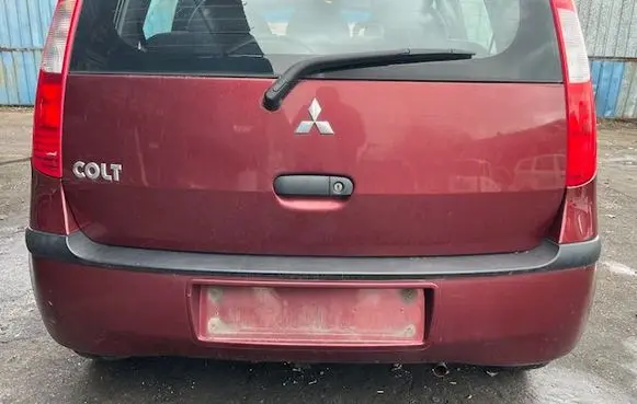 Mitsubishi Colt Rear bumper 