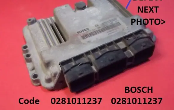 Nissan Primera Engine control unit/module 0281011237