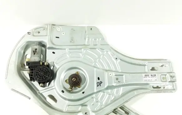Front door window regulator with motor