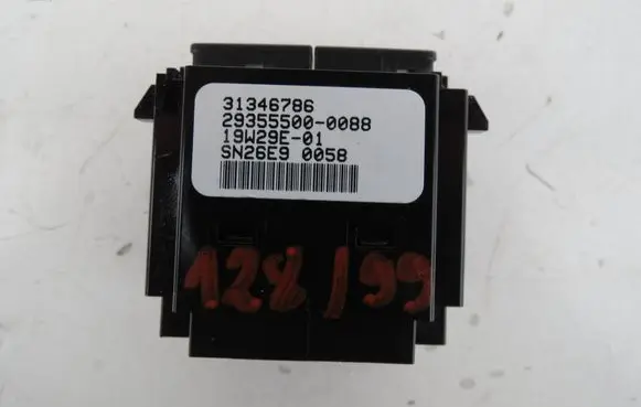 Volvo S90, V90 Seat heating switch 31346786 19W29E01 293555008