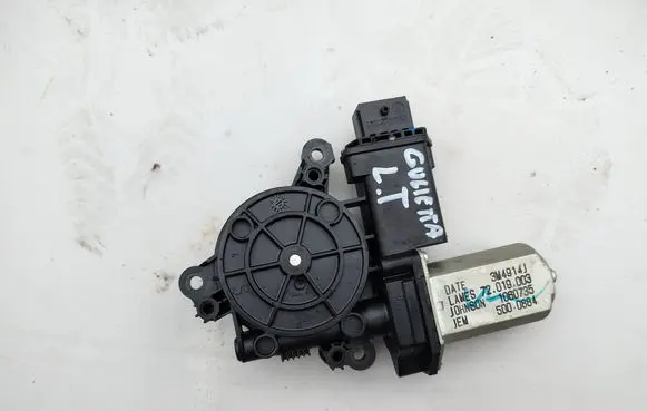 Rear door window regulator motor