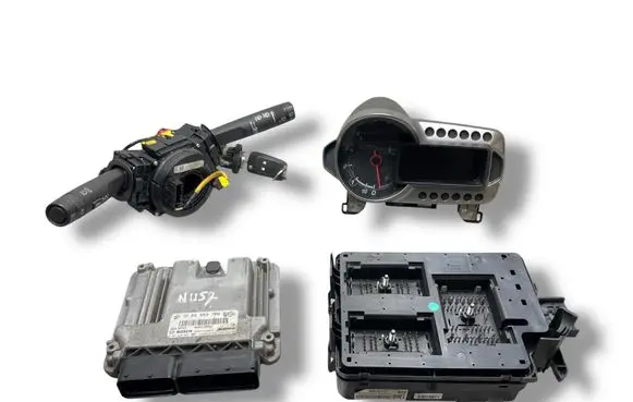 Chevrolet Aveo Engine ECU kit and lock set 55583708 0281018383 55579447