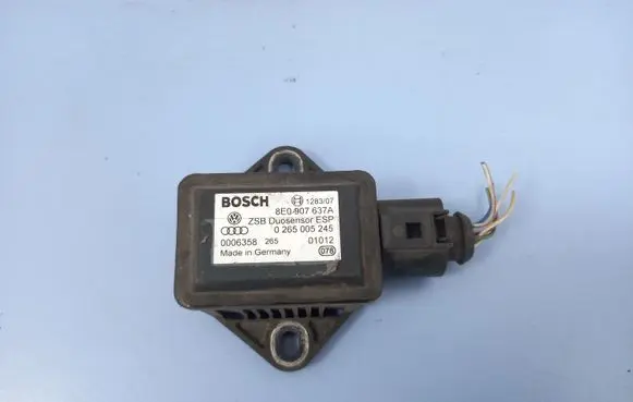 Audi A4 S4 B6 8E 8H ESP acceleration yaw rate sensor 8E0907637A