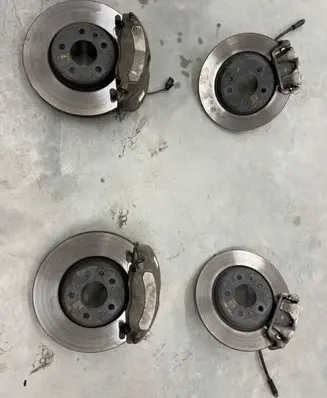 Audi A6 S6 C8 4K Brake discs and calipers set 