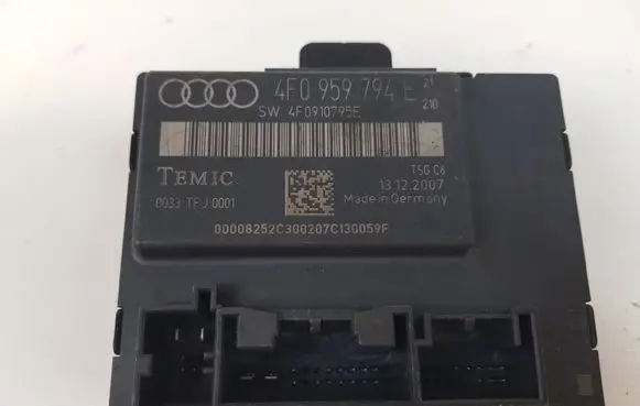 Audi A6 S6 C6 4F Door control unit/module 4F0959794E 4F0910795E