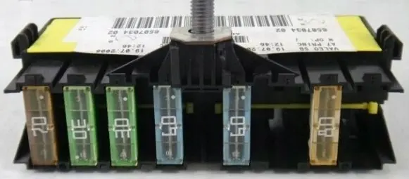 Peugeot 207 CC Fuse box set 3841748