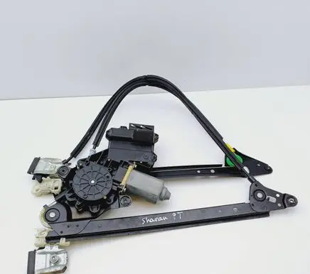 Volkswagen Sharan Rear door window regulator with motor 7M0959812A