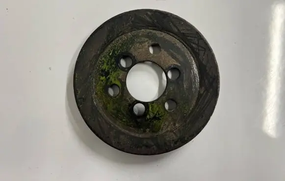 Volkswagen Sharan Power steering pump pulley 95VW3A733AA