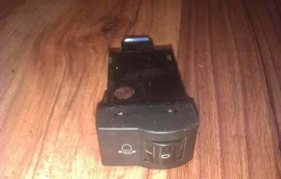 Mazda 3 I Headlight level height control switch bp4k666f0
