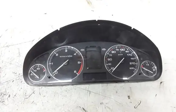Peugeot 407 Speedometer (instrument cluster) 9658137280