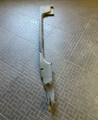 Seat Ibiza IV (6J,6P) Rear sill trim cover 6J3863484 960176100 AR310180