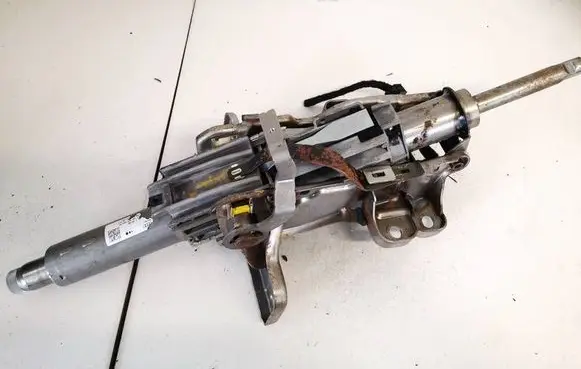 Steering wheel axle