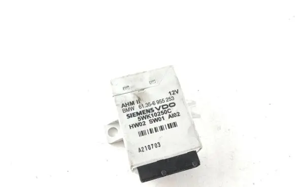 BMW X5 E53 Tow bar trailer control unit/module 6955253 5WK10250C SW01A