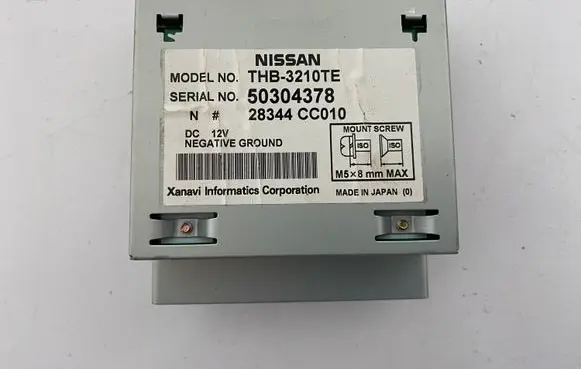 Nissan Murano Z50 GPS navigation control unit/module 28344CC010 50304378 THB3210TE