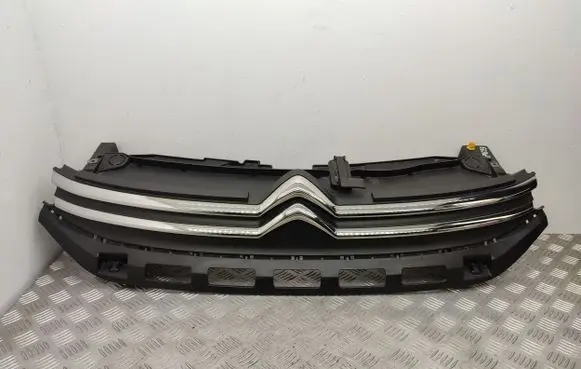 Citroen C3 Front bumper upper radiator grill 9812063477