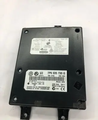 Volkswagen Golf VI Bluetooth control unit module 7P6035730G 100022700409