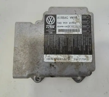 Volkswagen PASSAT B7 Airbag control unit/module 5N0959655 5N0959655AA