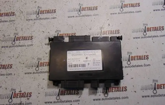Mercedes-Benz ML W164 Seat control module A2118704926