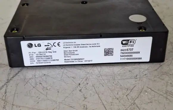 Opel Astra K Bluetooth control unit module 84236737 7520400000000X 544948685