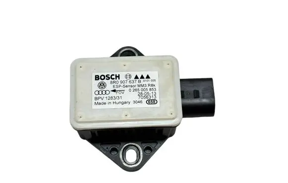 Audi A4 S4 B8 8K ESP acceleration yaw rate sensor 8R0907637B 7056313 0265005853