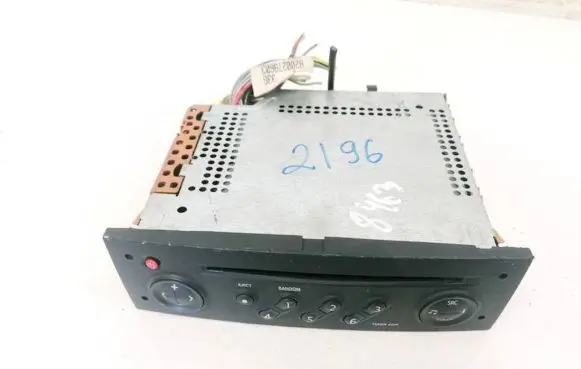 Renault Megane II Radio/CD/DVD/GPS head unit 8200256141 22DC277
