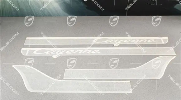 Porsche Cayenne (92A) Trim molding 95804480110X7W