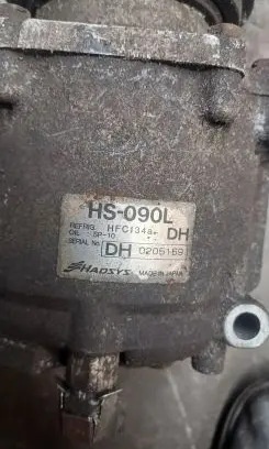 Honda HR-V Air conditioning (A/C) compressor (pump) HS090L 0205169 HFC1348