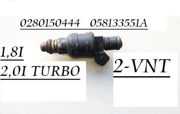 Audi A4 S4 B5 8D Fuel injector 0280150444 058133551A