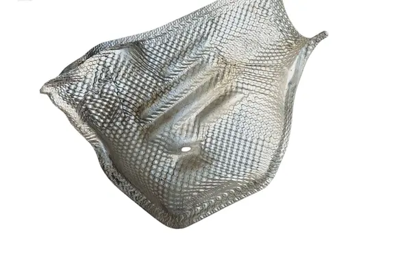 Audi Q7 4L Heat shield in engine bay 
