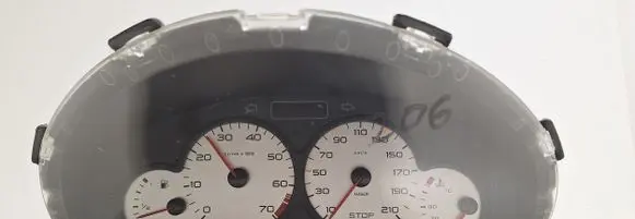Peugeot 206 CC Speedometer (instrument cluster) 9648836680 55500030000