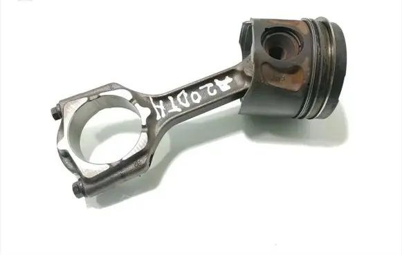Piston with connecting rod