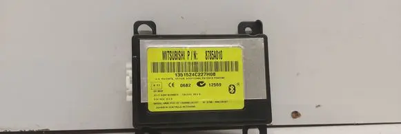 Mitsubishi Lancer Evolution X Bluetooth control unit module 8785a010 1351524C227H08 7257426