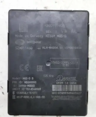 Keyless (KESSY) go control unit/module