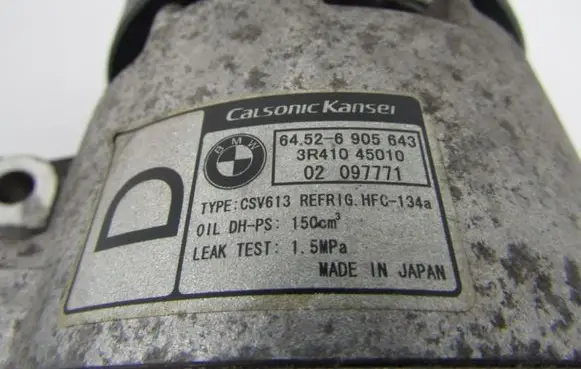 BMW 3 E46 Air conditioning (A/C) compressor (pump) 6905643