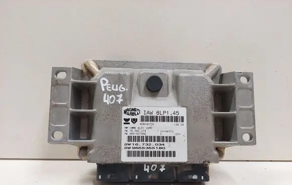 Peugeot 407 Engine control unit/module 9651927980 16732034 9655355180