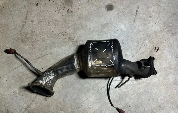 Audi Q5 SQ5 8R Catalyst/FAP/DPF particulate filter 4G0131703L