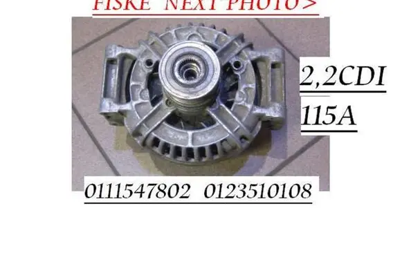 Mercedes-Benz Vito Viano W638 Generator/alternator 0111547802 0123510108