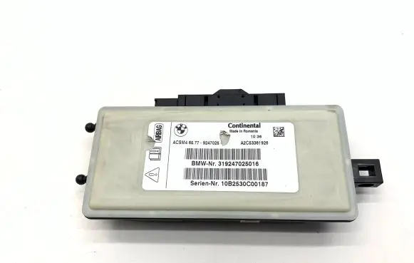 BMW X3 F25 Airbag control unit/module 9247025 A2C53361926