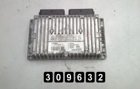 Peugeot 206 Engine control unit/module 9644057680